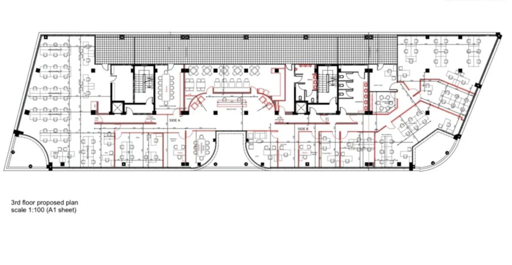 Offices with huge parking area (Ref: 2939)