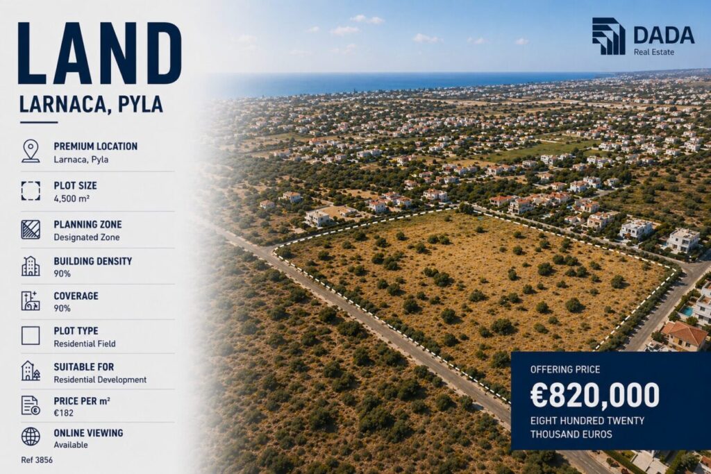 Residential Field for sale (Ref: 3856)