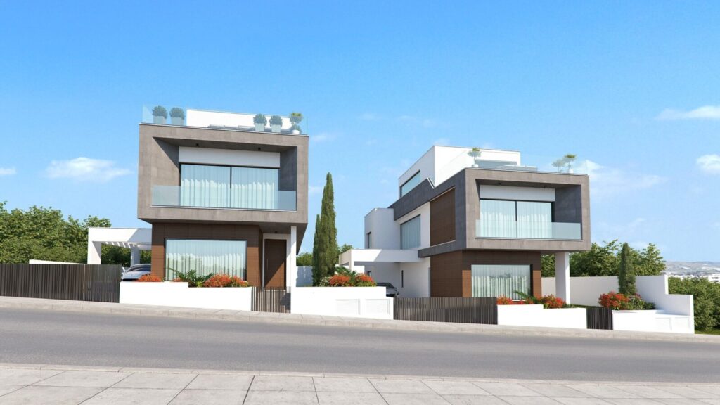 PLOT IN MESOVOUNIA WITH PLANNING PERMIT FOR 2 VILLAS (Ref: 1492)