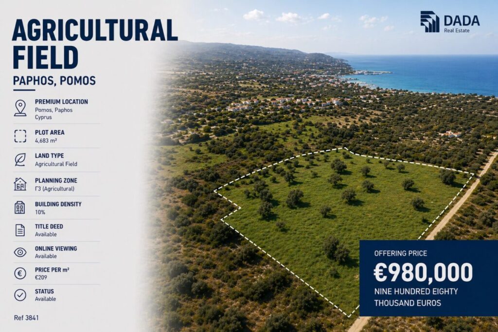 Agricultural Field for sale (Ref: 3841)