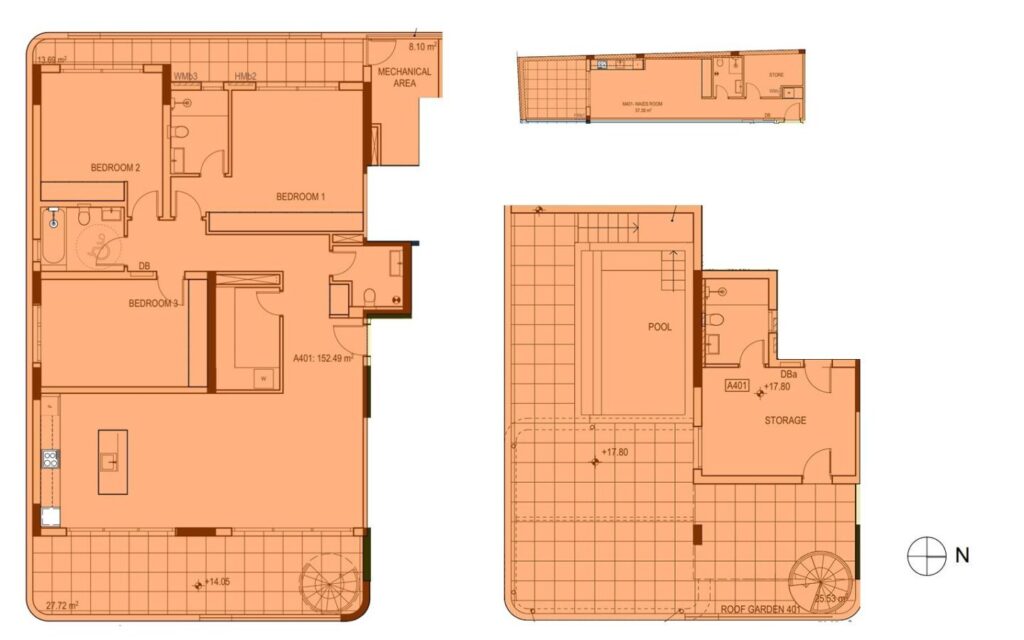 3-Bedrooms Apartment (Ref: 1995)