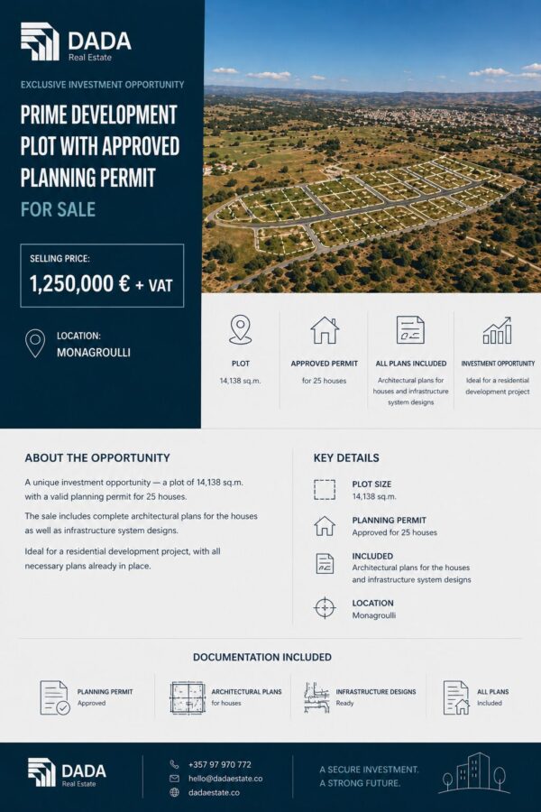 Plot with Approved Planning Permit for sale (Ref: 4712)
