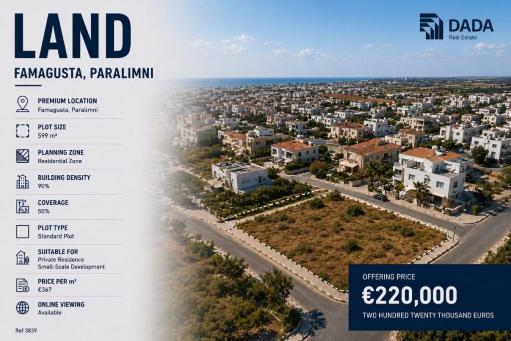 Residential Plot for sale (Ref: 3839)